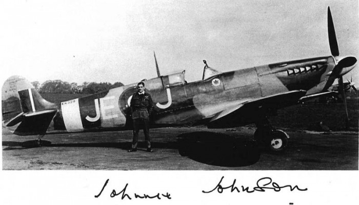 Spitfire Mk.IX EN398 JE-J W/Cdr. "Johnnie" Johnsona
